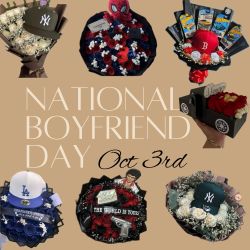 National Boyfriend day flowers