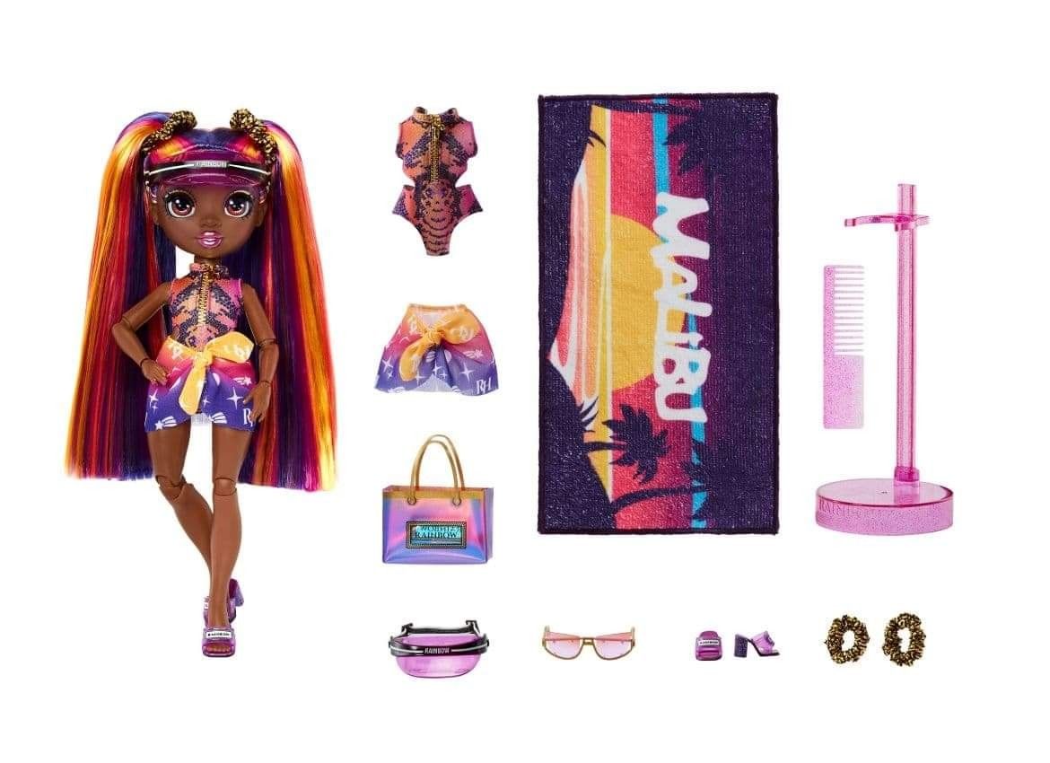 Rainbow High Pacific Coast PhaedraWestward- Sunset (Purple) Fashion Doll