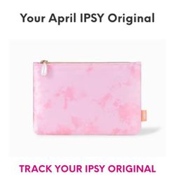 Ipsy Glam Bag Pink