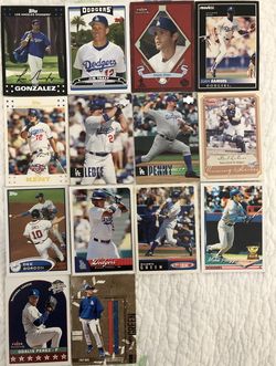 LA Dodgers Baseball Cards