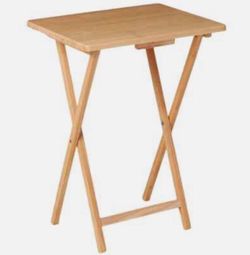 New Mainstays  Folding Tray Table