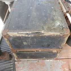 Antique Steamer Trunk