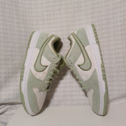 Nike Dunk Low Se Fleece Pack Honeydew Sneakers DQ7579-300 