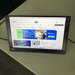 Lenovo ThinkVision M14m Portable Monitor