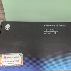 Dell Alienware 16x Aurora Intel Core Ultra 9 275HX 32gb Ram RTX 5060 1tb Ssd - 5 Dollars Down No Credit Needed! 