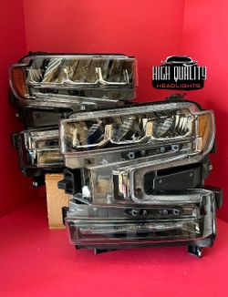 Chevy Silverado 2019-2021 headlights