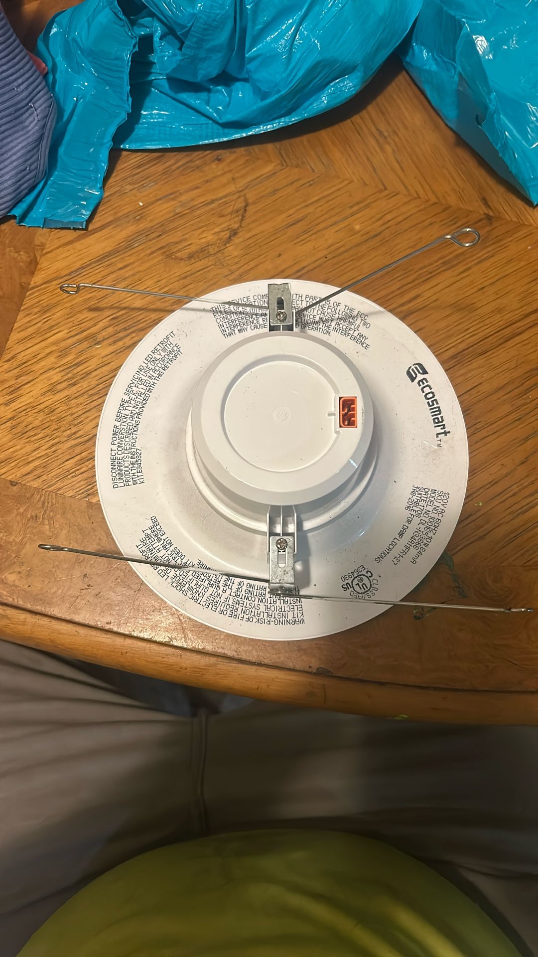 5/6 Inch Ingrained LED Recessed Retro Fit Light Trim