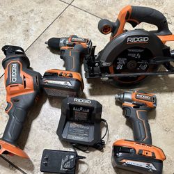 Ridgid - 4 Tool Sub-compact Set