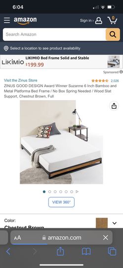 Zinus Queen Size Bed Frame 