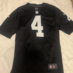Derek Carr On Field Jersey 