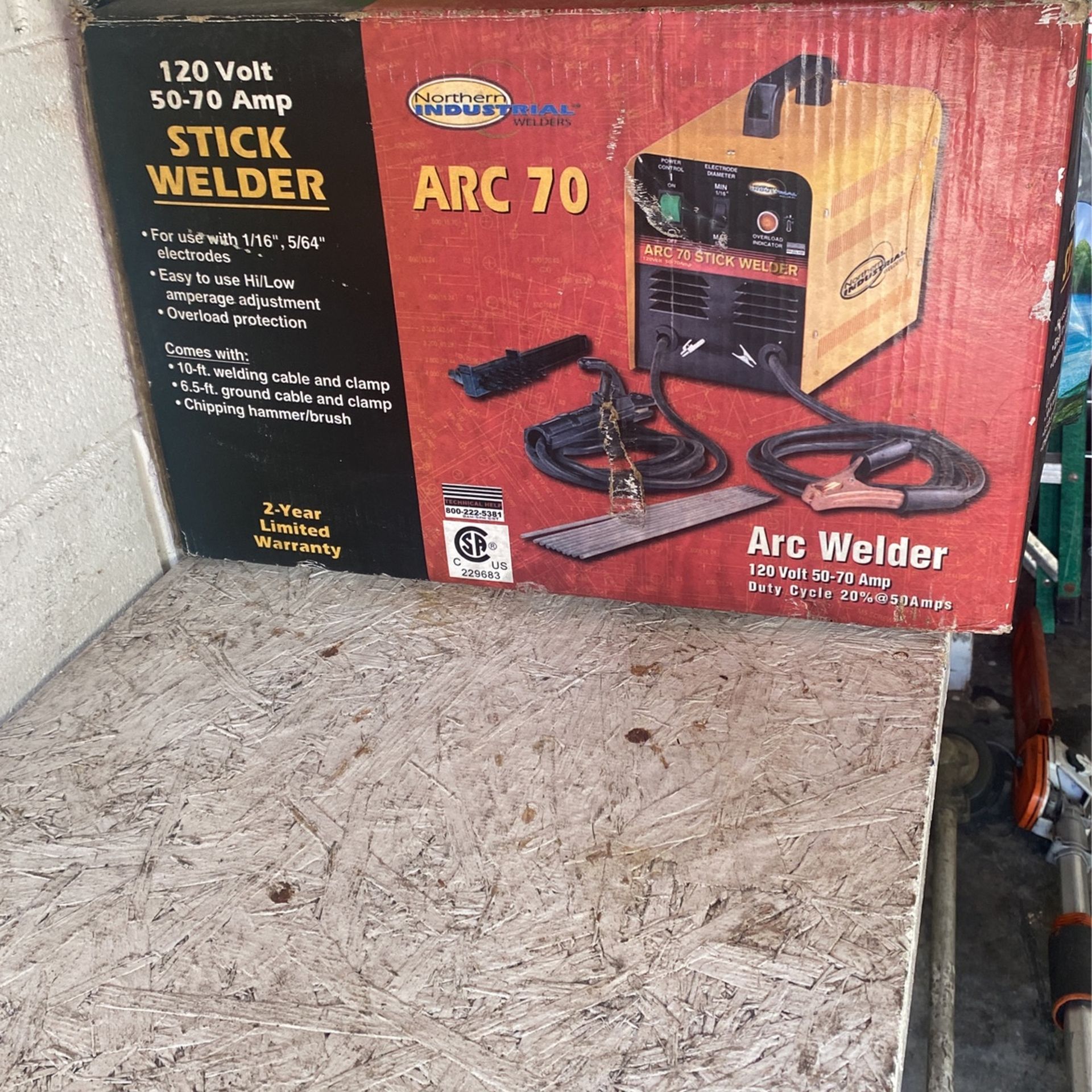 120 Volt 50-70 Amp Stick Welder