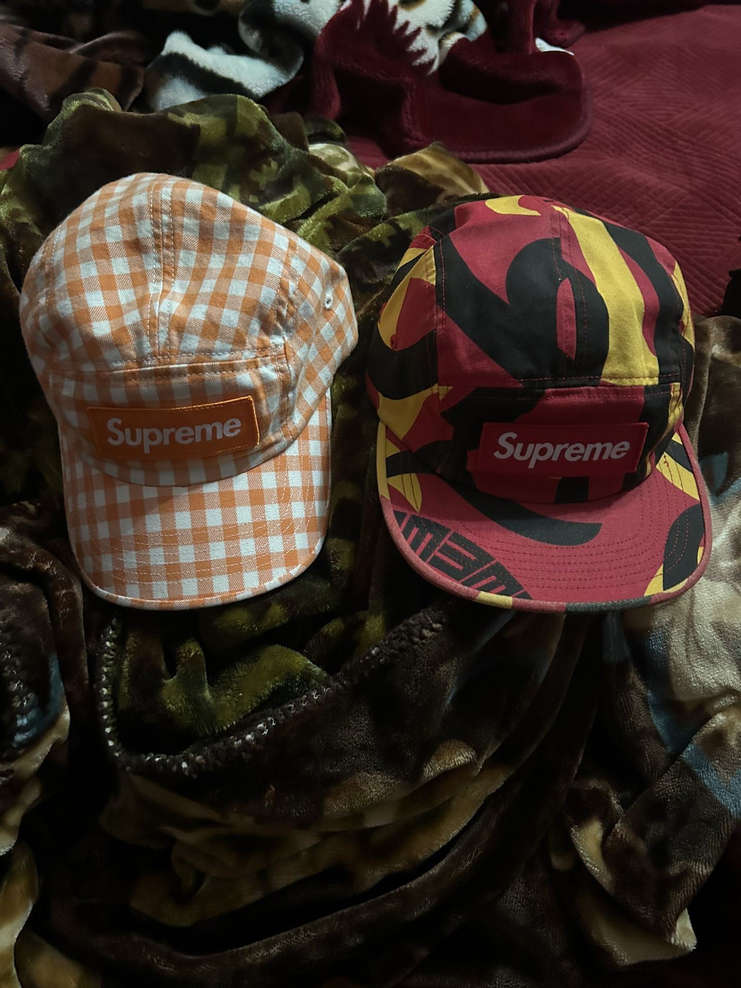 Supreme Hats Camp Caps