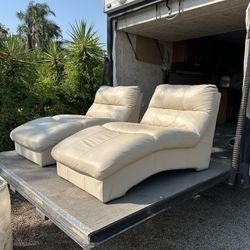 2- Chase Lounge Chairs / Couches 