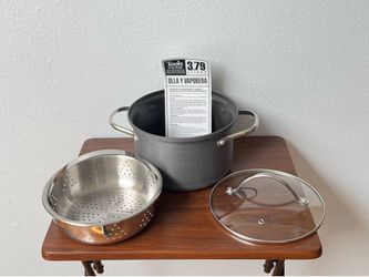 4 Quart Soup Pot & Steam Insert - Nonstick Pot