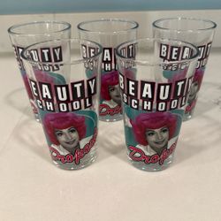 Set Of 5 Grease Glasses