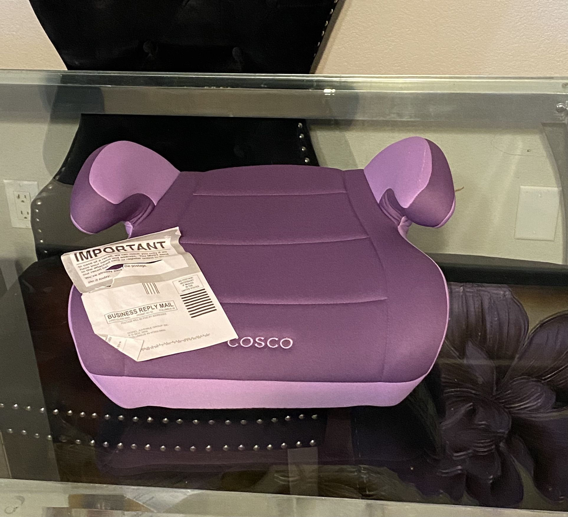Cosco Topside Booster Car Seat - Easy to Move, Lightweight Design