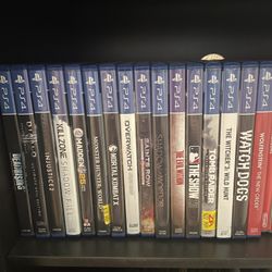 PS4 Lot 