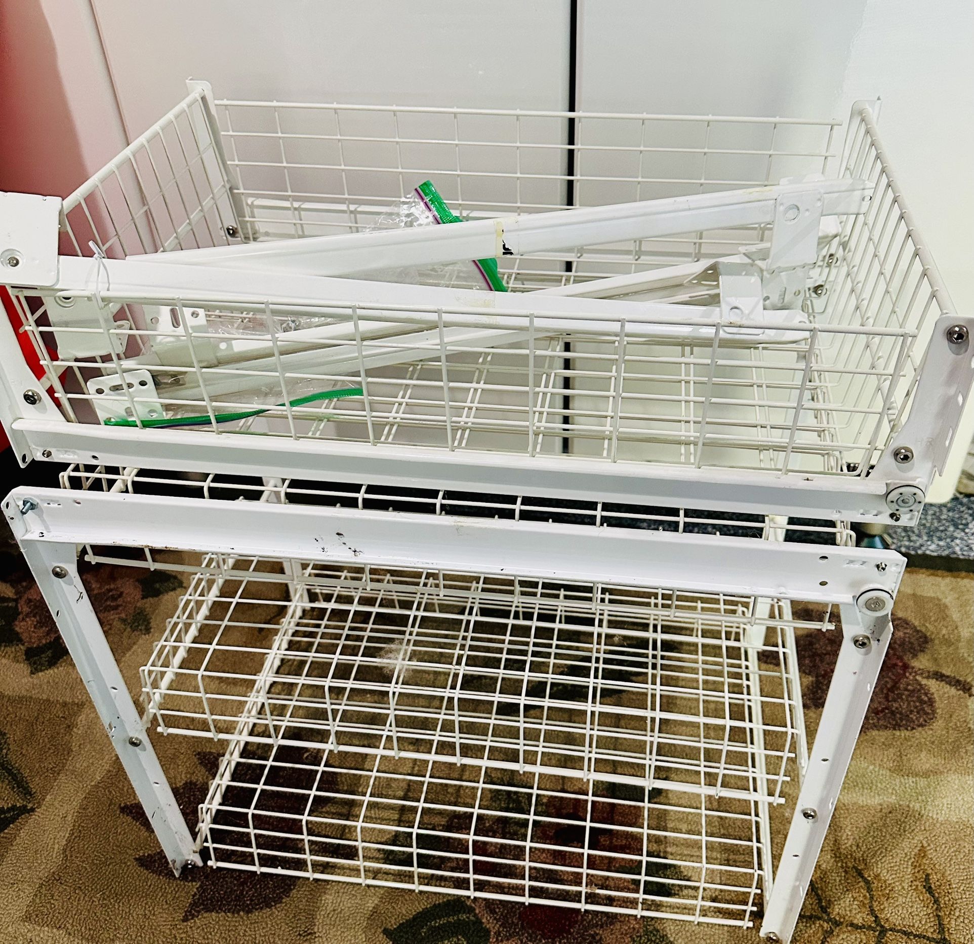 2 Piece Pull Out Cabinet Organizer 