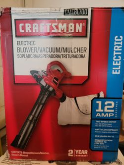 Blower/Vacuum/Mulcher