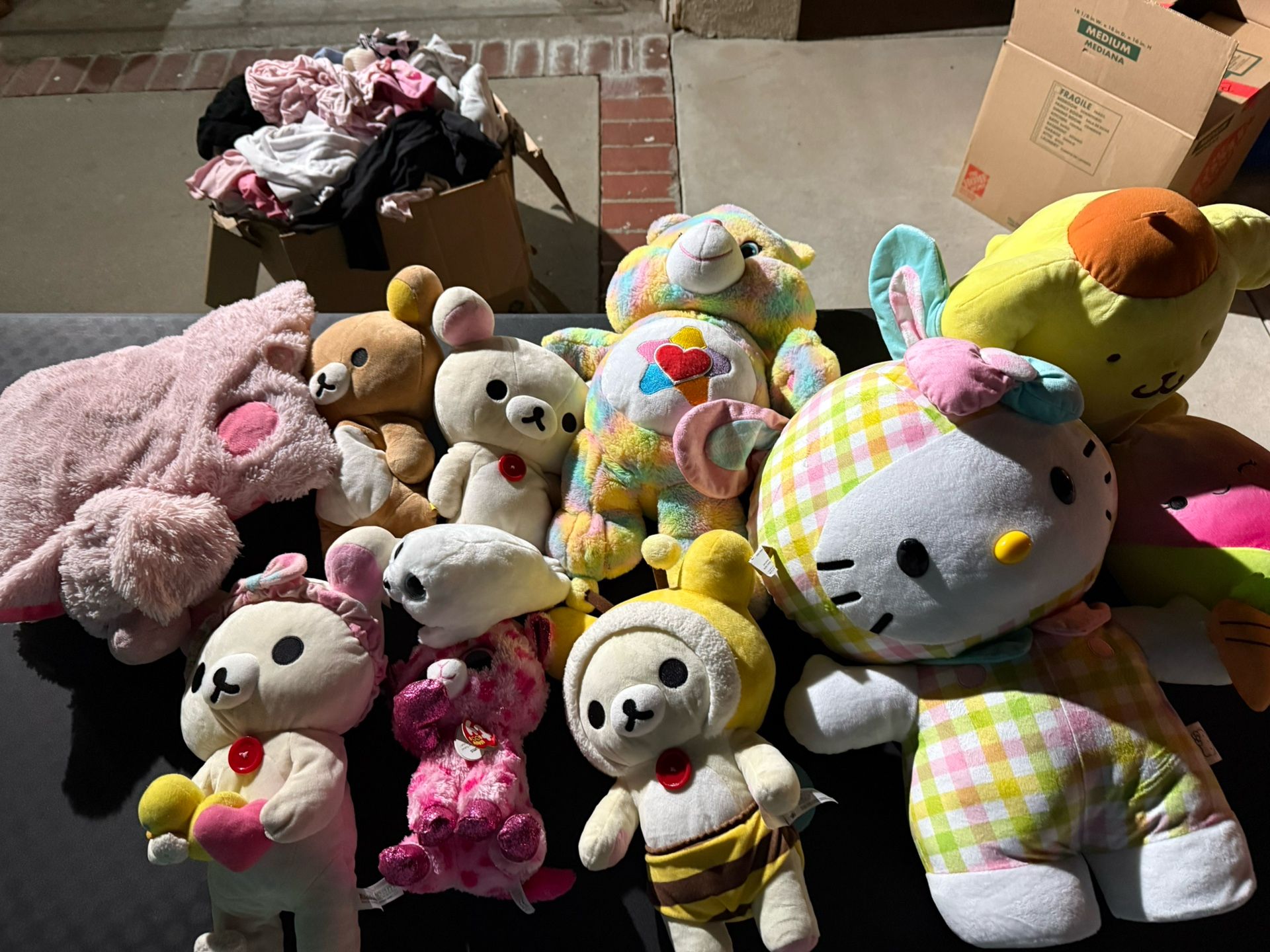 Huge Kawaii Stuffed Animal Lot