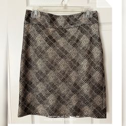 The Limited Dark Gold & Black Pencil Skirt – Size 2 (Fits like 4/6)