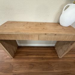 Solid Wood Console Table w/ Drawers – Wayfair ($280 Retail)
