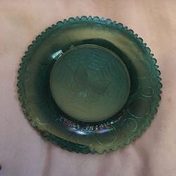 Blue Glass Plates