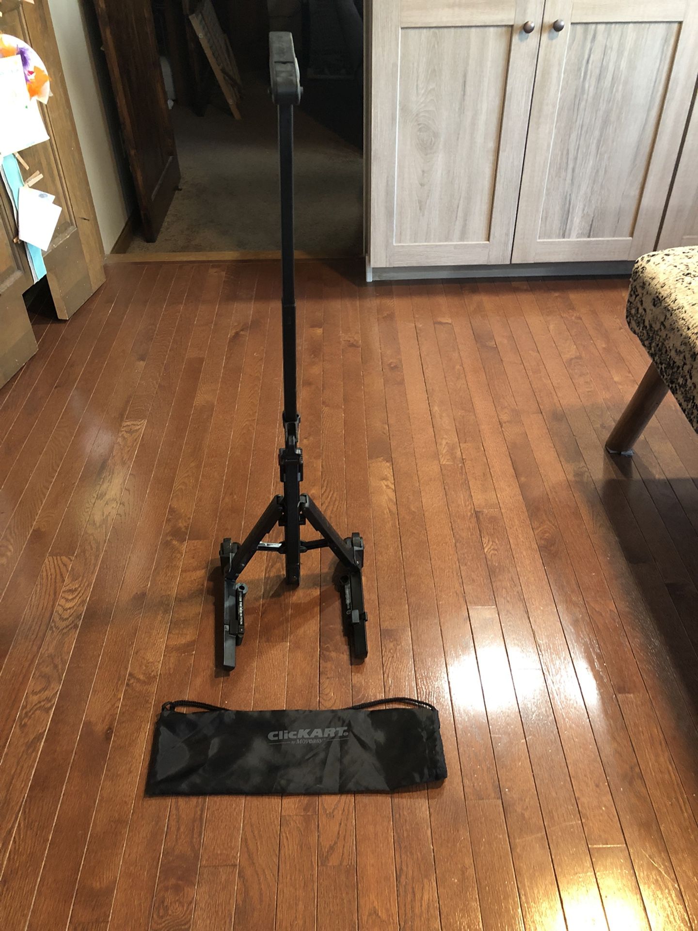 Clickart By Moveasy-luggage And Work Bag Carrier On Wheels