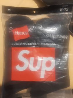 Supreme Socks Authentic