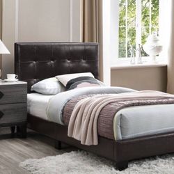 Cama Twin Size Nueva En Caja Incluye Colchon 