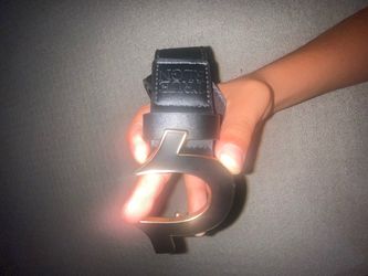 True Religion Black/Gold Belt