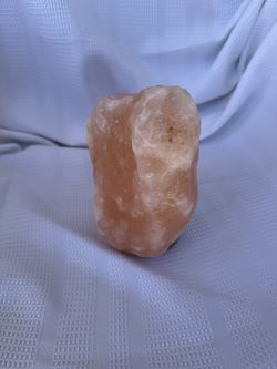 Himalayan Pink Salt Chunks on Wooden Base – Natural Decor Piece