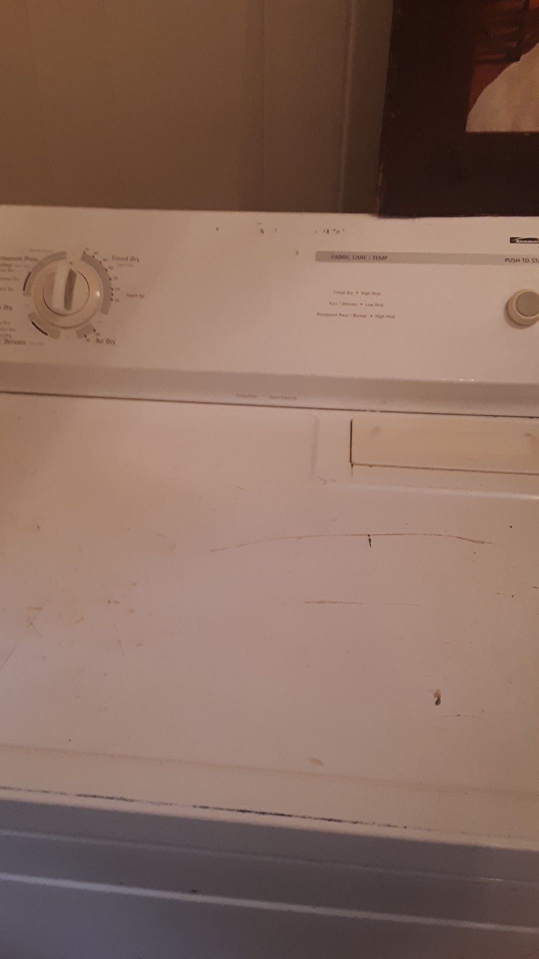 Maytag Washer Kenmore dryer