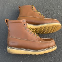 Die Hard Men's CLASSIC Work Boot 6" SureT Soft Toe 12d WIDE - BROWN
