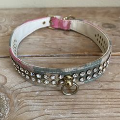 MIRAGE Pink Camo Rhinestone Bling Studded Dog Pet Collar 14 18 20 USA