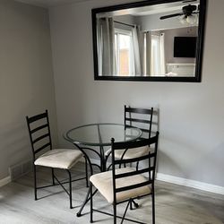 Dining Set With 3 Chairs