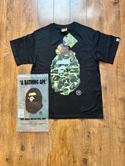 BAPE ABC Camo Milo On Big Ape Tee