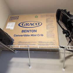 Brand new mini baby crib