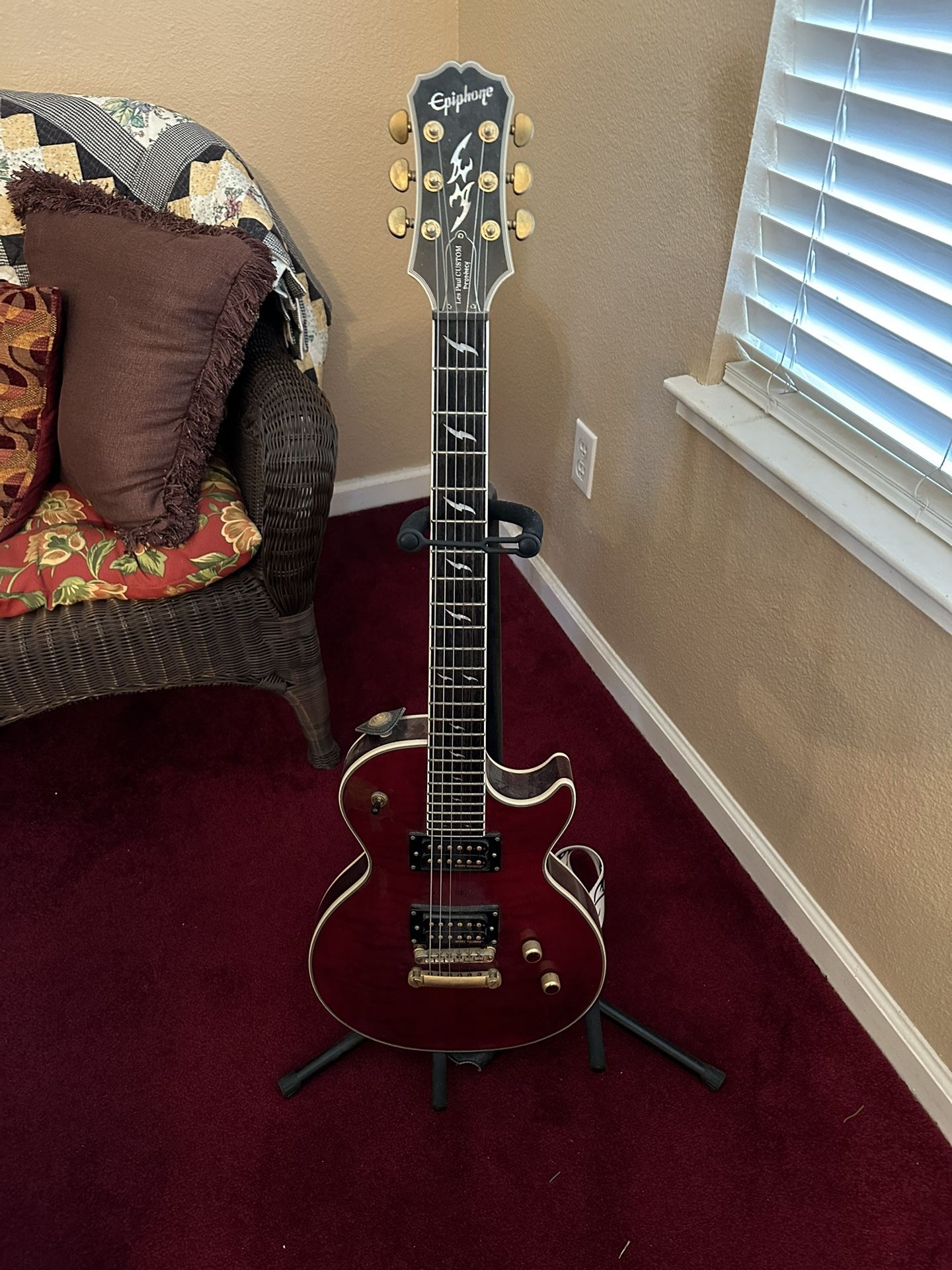 Epiphone Les Paul Prophecy Custom Black Cherry