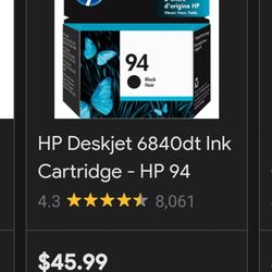 Hp 94 Ink