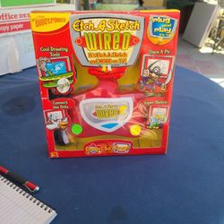 Etch A Sketch Wired On TV- For 3+ Years