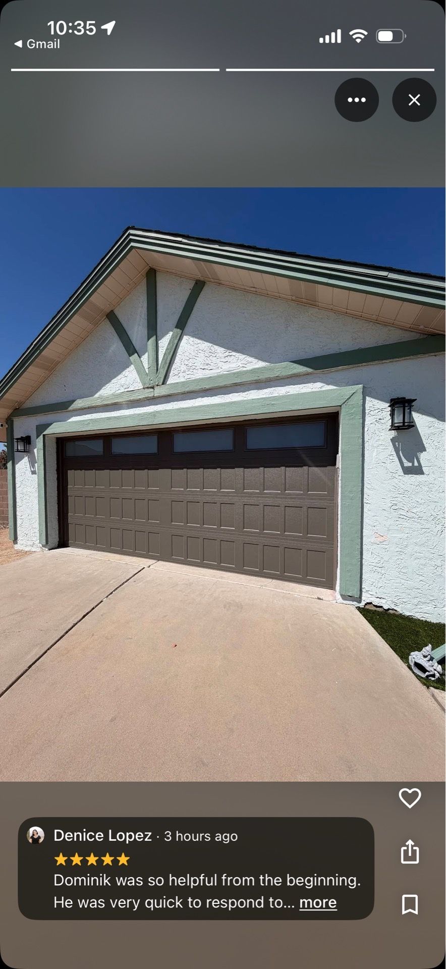 GARAGE DOORS!