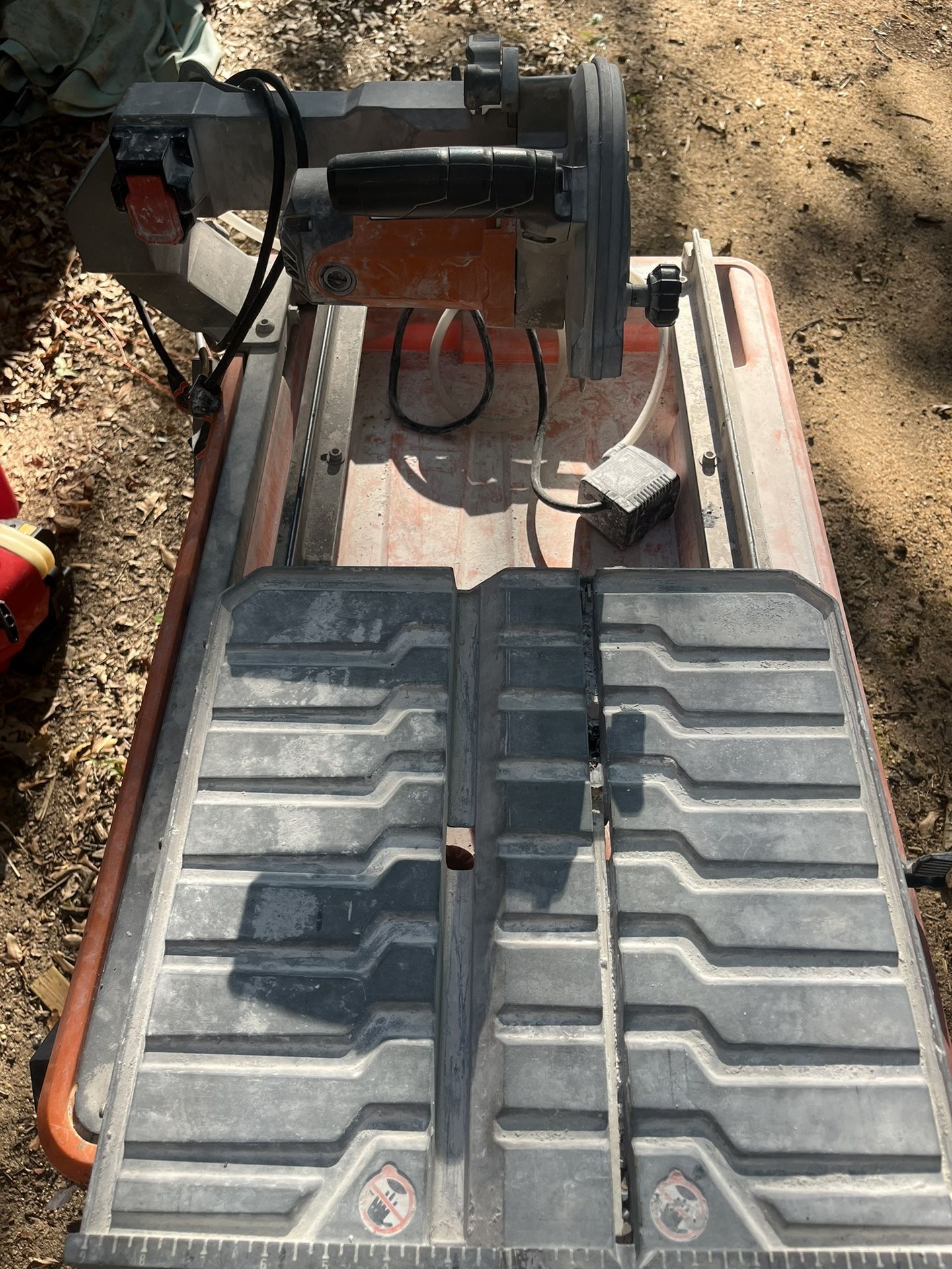 Ridgid Wet tile Saw