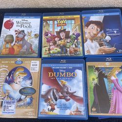 Disney Blu-ray 10.00 Each