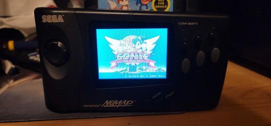 Sega Nomad With Case And Triple Bypass Kit