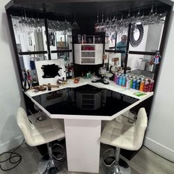White Bar Set