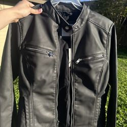 Leather Jacket (Hollister) 