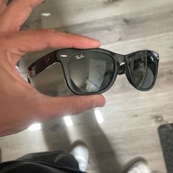 Rayban Folding Wayfarer Polished Black