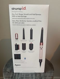 NEW Dyson Airwrap i.d. Multi-Styler Straight+Wavy Ceramic Pink Rose Gold