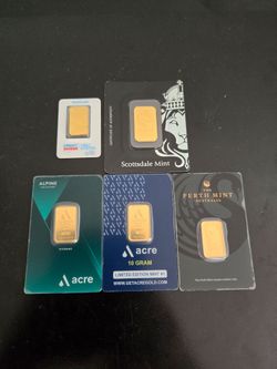 10 Gram Gold Bars